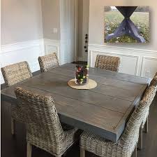Farm House Table Pedestal Table Dine Table Square Dining Square Dining Room Table Rustic Dining Room Table Square Dining Tables