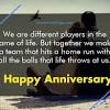 Wishing you lovebirds another wonderful year of marital bliss. 3
