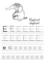 Get your kid to color the alphabets on the train. Jan Brett Coloring Traditional Alphabet Tracers