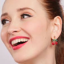 Cherry Earings Red Cherry Earrings