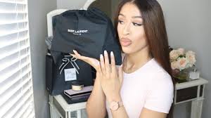 The basic saint laurent bag styles to consider for the utmost longevity are the famous sac de jour, the loulou, the sunset bag, and the shopping tote. Ysl Medium Sunset Bag Review What S In My Bag Youtube