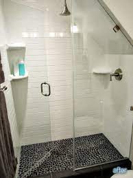 Putting The Fun In Functional Better After Bathroom Under Stairs Pebble Shower Floor Bathrooms Remodel