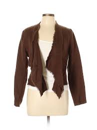 Details About Inc International Concepts Women Brown Jacket Med Petite