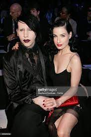 Marilyn manson ate my girlfriend. Marilyn Manson With His Girlfriend Dita Von Teese At The John Galliano Ready To Wear Spring Summer 2006 Col Dita Von Teese Style Marilyn Manson Dita Von Teese