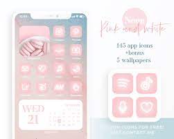 Recessed lighting layout app icons aesthetic windows. 145 Aesthetic App Icons White Neon App Covers Ios 14 Icons Etsy In 2021 App Icon App Covers Pink Iphone