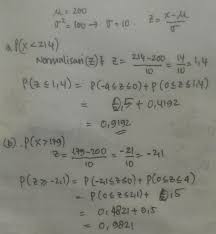 Kurva berbentuk genta ( = md= mo) 2. 3 Diketahui Suatu Distribusi Normal Dengan M 200 Dan S2 100 Hitunglah A Luas Daerah Dibawah Brainly Co Id