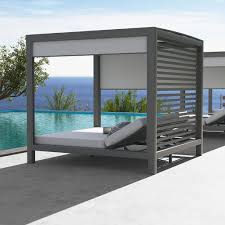 Povl Outdoor Grand Daybed Cabana In 2020 Outdoor Cabana Outdoor Bedroom Outdoor Pool Furniture