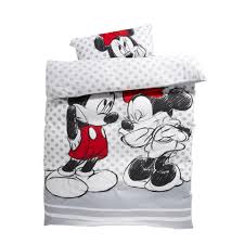 Minnie mouse is sweet, stylish, and enjoys dancing and singing. Minnie Maus Kinderbettwasche 135x200 Baumwolle Bettwasche Disney Mickey Mouse