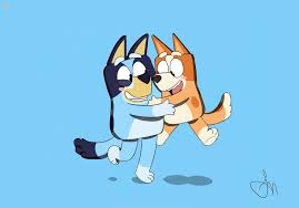 Bluey And Bingo By Beant00ns On Deviantart Cartoon Disney Dogs Cartoon Characters