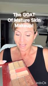 Oh, you wanted smooth skin… Look, I'm 57 and I get it. Your makeup looks  dry, crusty and it feels like why even bother? The right makeup (made for  mature skin) looks