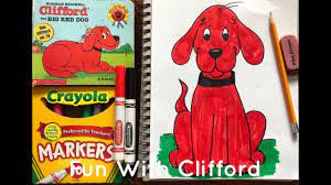 A how to writing project on how to eat oreos! How To Draw Clifford The Big Red Dog Art Project For Kids Little Woods Art Youtube