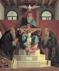 See more ideas about holy trinity, trinity, religious art. Previtali Holy Trinity With Saint Augustine Blessed George Art Print