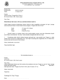 Dengan hormat, sehubungan dengan adanya acara kota tanpa kumuh (kotaku), maka kami mengharap kehadiran bapak/ibu seluruh perangkat desa sunggingan pada rapat petunjuk teknis yang akan dilaksanakan pada Surat Perjumpaan Ibu Bapa