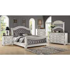 Our king bedroom sets make it easy for you to match all your furniture to your bed frame. Oasis Home Bianca King Sleigh Upholstered Bed In Creamy Bisque 7546k In 2021 Bedroom Sets Bedroom Set King Bedroom Sets