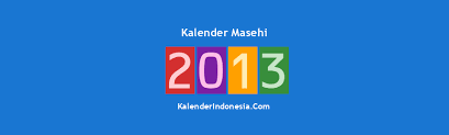 Download template kalender 2021 gratis lengkap dengan tanggalan masehi, hijriyah, jawa dan hari libur nasional format cdr, psd, ai, png hd dan pdf. Kalender Januari 2013 Masehi Kalenderindonesia Com
