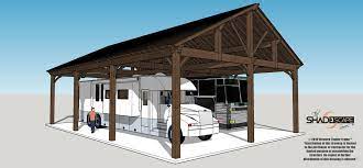 Clear the ground and make it as level as possible. Easily Build Your Own Carport Rv Cover Western Timber Frame