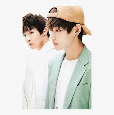 Bts jimin rm jin suga jhope group love yourself mini photocard pc. Thumb Image Hug Me Bts V And J Hope 492x750 Png Download Pngkit