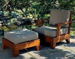 build a cedar chair and ottoman patio furniture chairs painting patio furniture diy ottoman