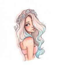 How to draw a girl. 43 Best Cool Girl Drawings Ideas Drawings Cute Drawings Cool Drawings