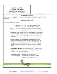 hf clinical pathway