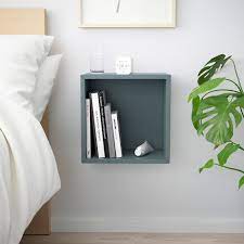 eket エーケト 壁取り付け式シェルフユニット グレーターコイズ ikea wall mounted shelving unit wall mounted shelves wall cabinet
