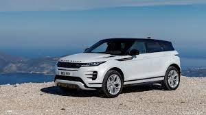Which is better fuji white or yulong white? 2020 Range Rover Evoque D240 S Color Yulong White Front Three Quarter Caricos