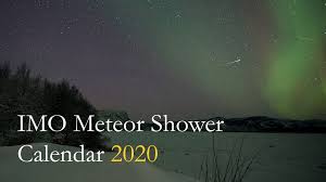 As a comet orbits the sun it sheds an icy, dusty debris stream along its orbit. 2020 Meteor Shower Calendar Imo