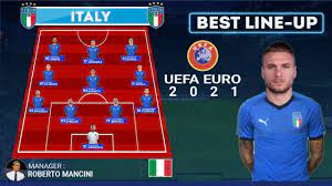 Italy Best Line Up For Euro 2021 Italy Playing 11 2021 Euro Uefa Euro 2021 Youtube