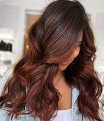 The color resembles a burgundy hue with notes of a rich, vibrant red and a chocolatey brown throughout for a mane full of beautiful dimension. 32 Best Dark Red Hair Color Ideas 2021 Pictures