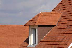 Flat Roof Tile Giverny Pv Terreal Couverture Small Clay Red