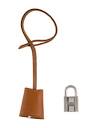 Hermès Clochette Cadena Lock & Key Set - Brown Bag Accessories ...