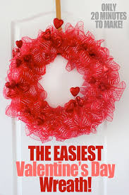 If you want to show someone how much affection you have for them without purchasing chocolate or elaborate dinners. Valentine S Day Wreath How To Nest For Less
