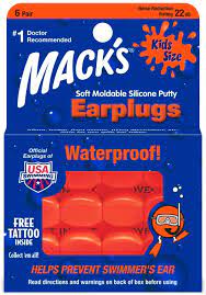 Mack S Soft Moldable Silicone Putty Ear Plugs Kids Size 6 Pair Comfortable Small Earplugs For Swimming Bathing Travel Loud Events And Flying Lazada Ph