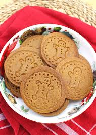 Gingerbread Shortbread Cookies