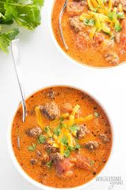 Whisk egg in a small bowl until smooth. 17 Healthy Keto Soup Recipes For Easy Meals Cook Eat Well