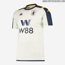 All credit & thanks to syirojuddin15 for making this kit ! Kappa Aston Villa 19 20 Premier League Pre Match Training Kits Revealed Footy Headlines