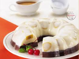 Jelly plain dan agar agar, tips cara membuat cake pisang coklat agar berhasil,. Resep Puding Pisang Cokelat