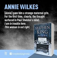 Quote From Stephen King S Misery Stephen King Books Stephen King Stephen King Quotes