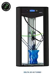 Wasp Delta 20 40 Turbo 3d Printer May Be The Fastest Fff 3d Printer In The World Impresion 3d Disenos De Unas Impresora