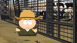 The gang plays border wars or texans vs. Cartman Border Patrol Butters Mantequilla It S A Mexican South Park Video Clip South Park Studios Deutsch