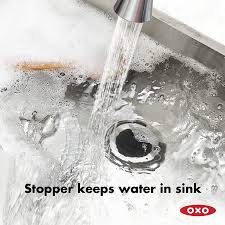 oxo good grips 2 in 1 sink strainer