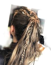 Fierce Viking Hairstyles For Modern Day Valkyries Viking Hair Long Hair Styles Men Braided Hairstyles