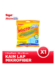 Biasa digunakan untuk mengepel bagian rumah. Bagus Kain Lap Serbaguna Mikrofiber W 22302 Klikindomaret