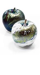 Apples White And Black Dean Hopkins Glass Art Apple Art Glass Ceramic