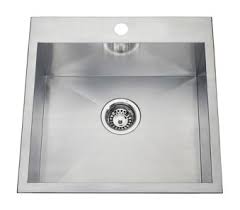 Evier De Cuisine Simple A Double Monture Kindred Steel Queen 20 Po Canadian Tire