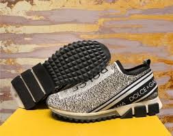 Black And Silver Dolce Gabbana Sneakers Dolce Gabbana D G Shoes For Men 680156 77 00 Wholesale Replica Dolce Gabbana D G Casual Shoes Women Shoes Shoes Black Shoes Heels