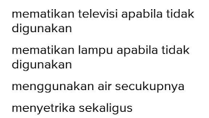 Tuliskan 3 Contoh Kewajiban Yang Dapat Kamu Lakukan Untuk Menghemat Energi Listrik Rumah Brainly Co Id