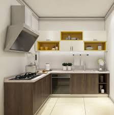 l shaped small kitchen cabinet set