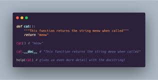 However the default sphinx docstring format was not mentioned and is based on restructuredtext (rest). What Is A Python Docstring Dev Community