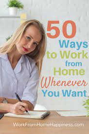 50 Ways To Work From Home Whenever You Want Earn Money Online Fast Earn Money From Home Earn Money